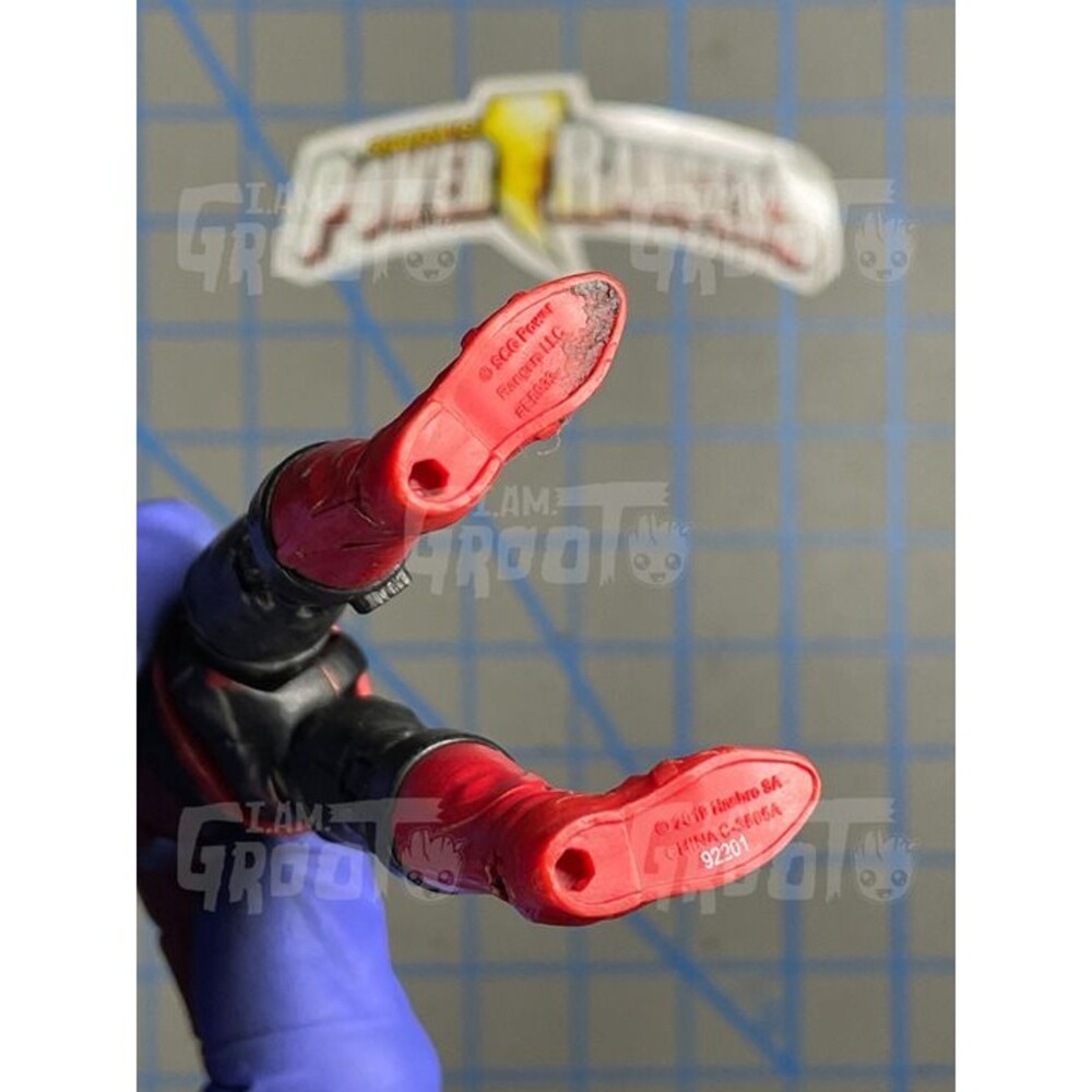 Power Rangers Lightning Collection Red Ranger Beast Morphers Figure Incomplete - Picture 5 of 6